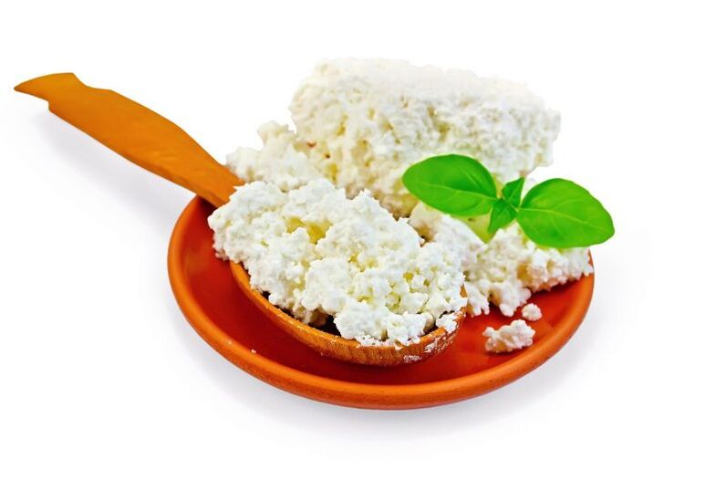 Cottage cheese for nutrition 6 petals