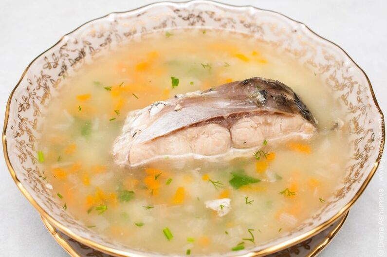 Fish soup for nutrition 6 petals