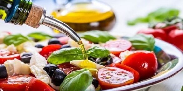 When preparing Mediterranean diet dishes, you must definitely use olive oil. 