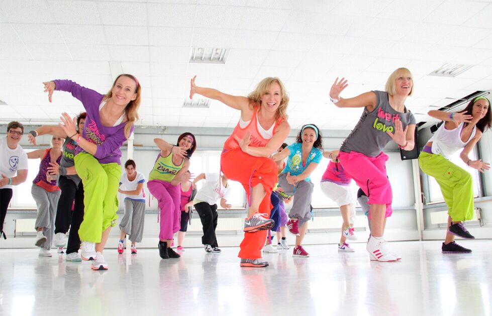 Zumba to cut down on excess calories